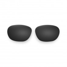 New Walleva Black Polarized Replacement Lenses For Ray-Ban Clubmaster RB3016 49mm Sunglasses